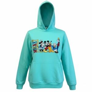 MICKEY AND FRIENDS HOODIE Sweatshirt Womens Mickey Size Large